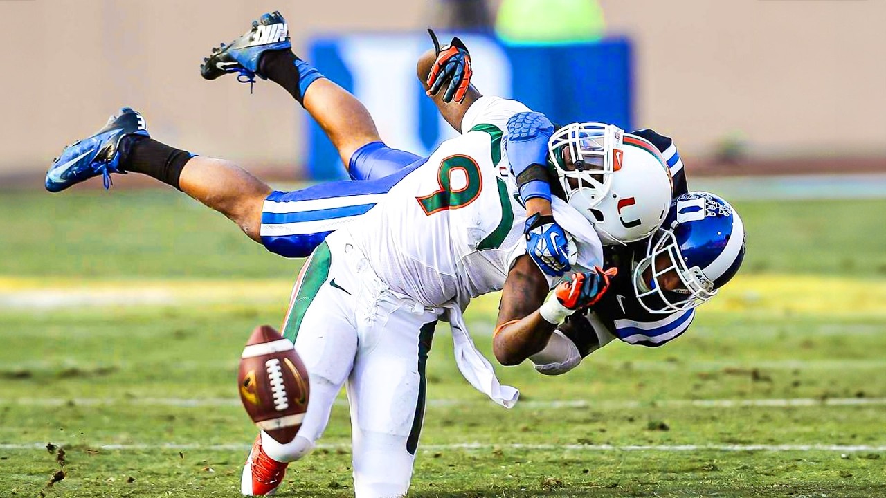 Hardest Hits In College Football