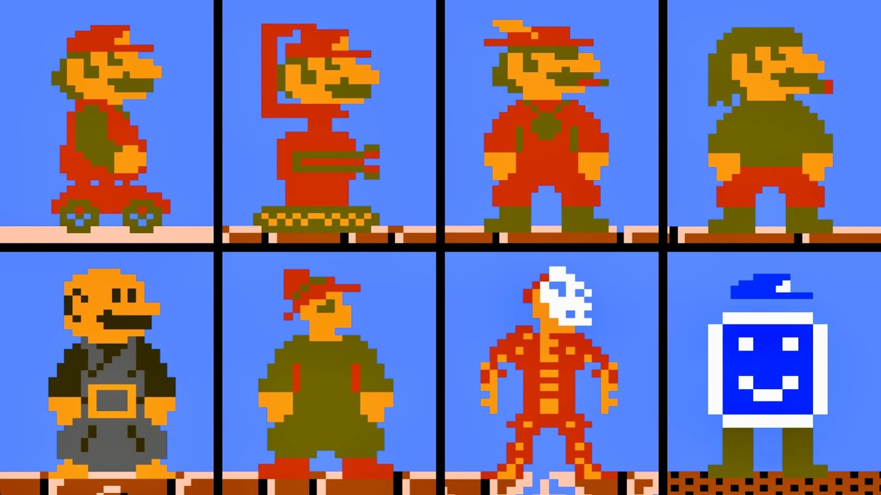 Funny & Weird Super Mario Bros. NES Hacks