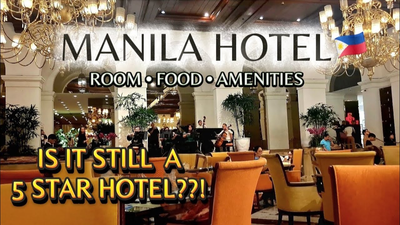 Manila Hotel Philippines | Hotel Room Tour, Breakfast Buffet and Amenities