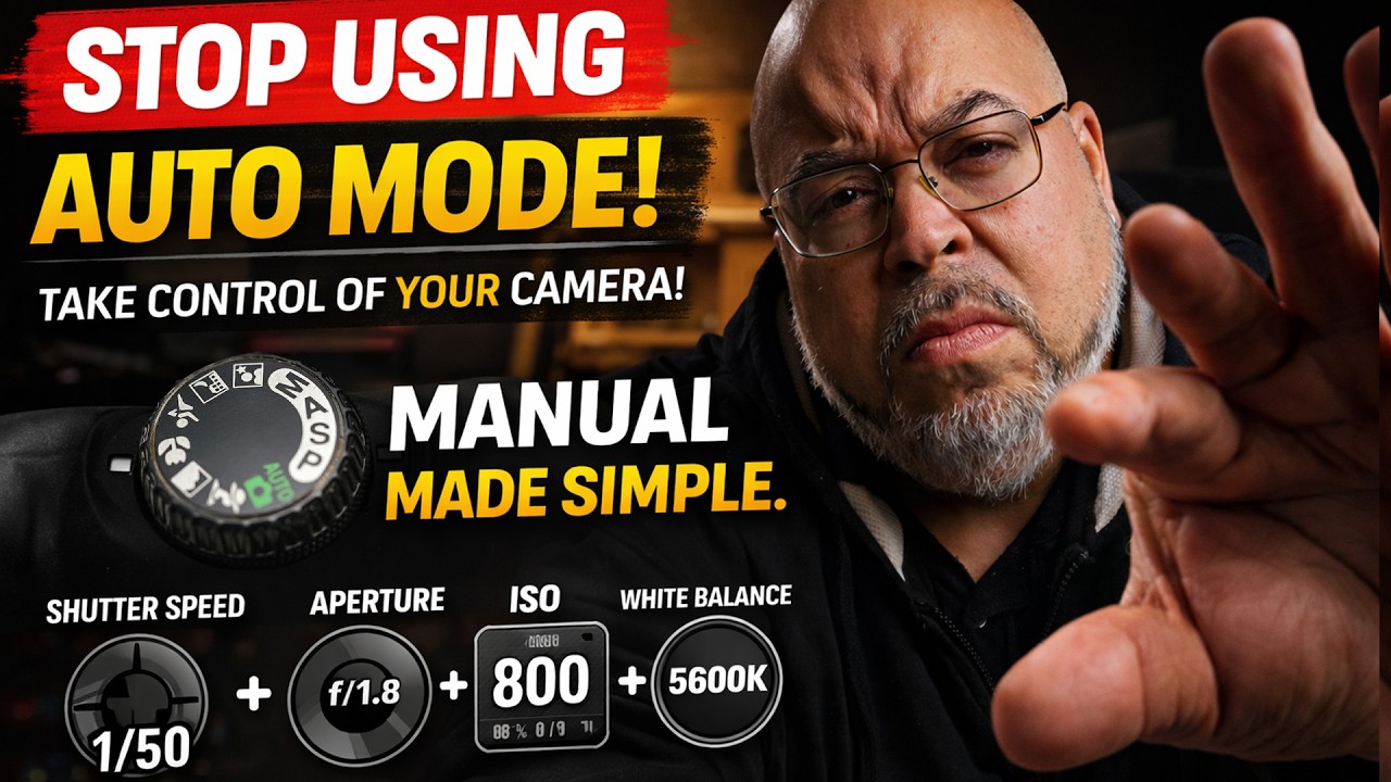 Stop Using Auto Mode &ndash; Manual Camera Settings Explained for Beginners