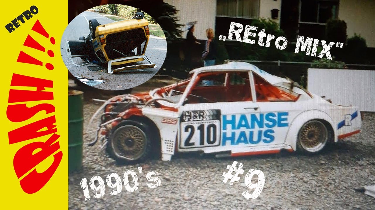 Crash Hillclimb Motorsport 9 | Havoc Accidents Amazing Rollovers | Car | Retro 1990's | Berg Cup