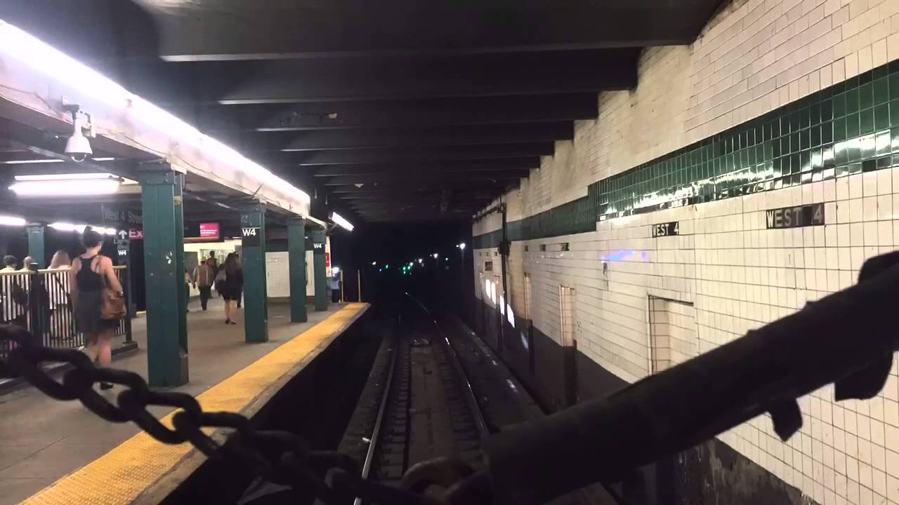 NYC Subway - Time-lapse of a downtown C train