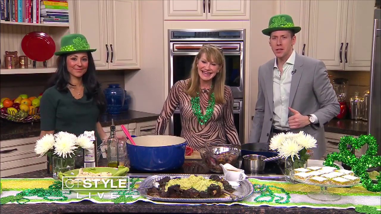 Guinness Braised Beef Short Rubs on CT Style with Ryan Kristafer & Teresa Dufour!
