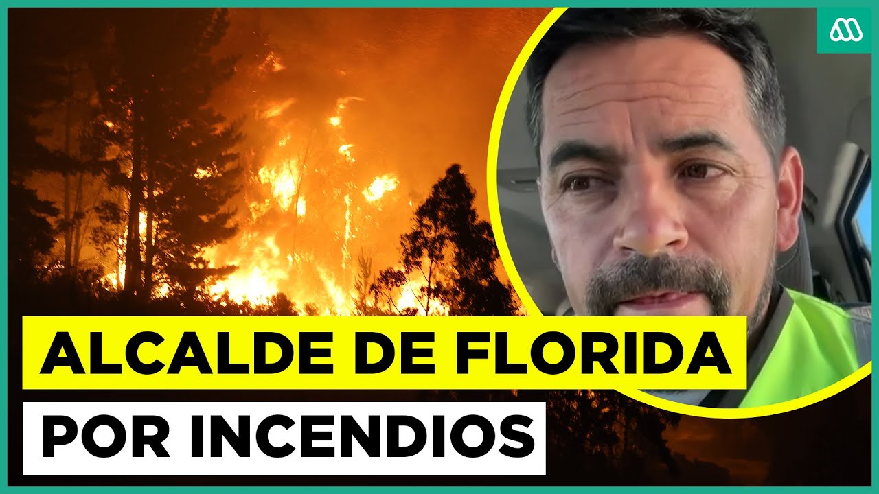 Alcalde de Florida en la región del Biobío: "El incendio afecta con bastante violencia"