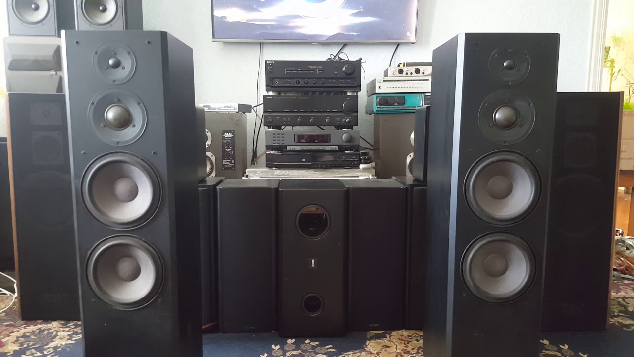 Braun LS 130 & Sony ta-f606es test