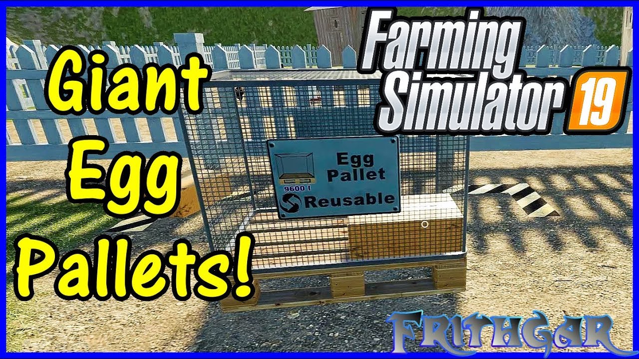 Let's Play Farming Simulator 19 #62: New Giant Eggs Pallets!