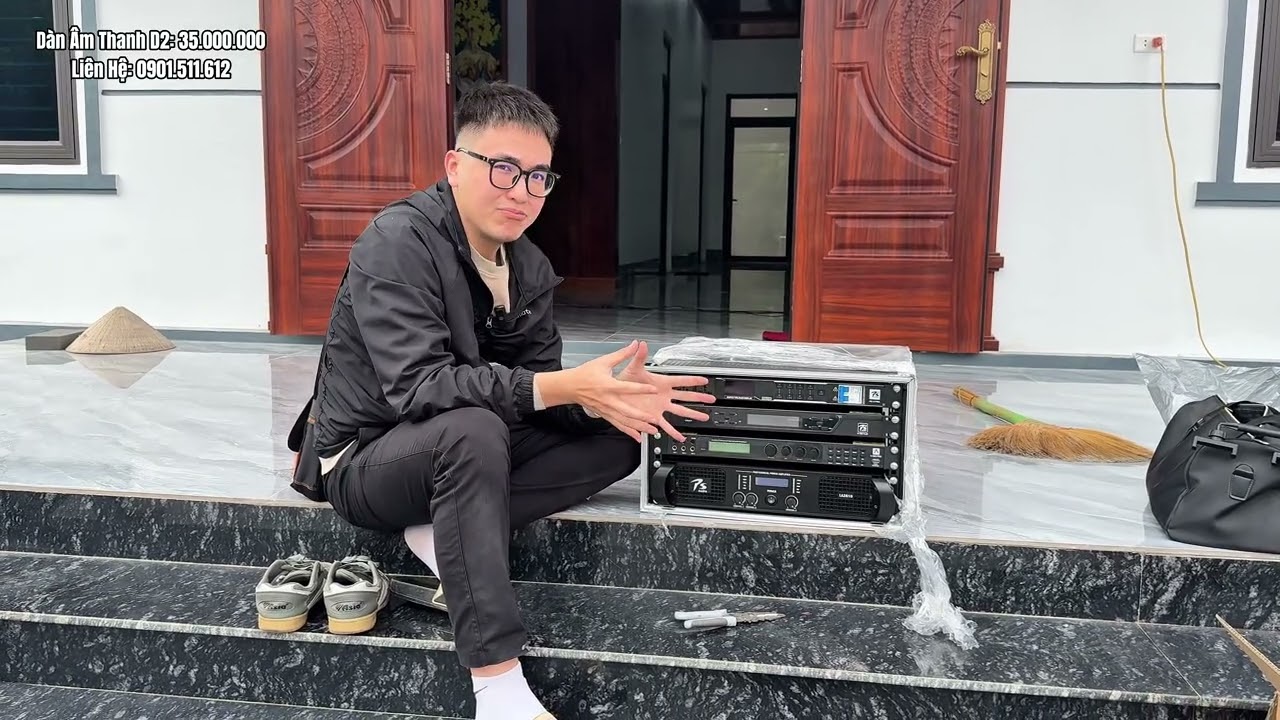 Đức Âm Thanh| Bàn giao” Món Quà Tinh Thần” của anh trai đi làm nước ngoài tặng Ba Mẹ dàn âm thanh D2
