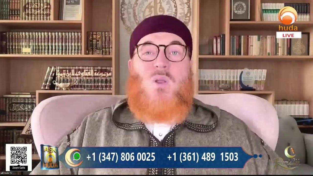 LIVE Q&A Session with Dr. Mohammad Salah on Ask HUDA in Ramadan 11th. 1447 Hijri.