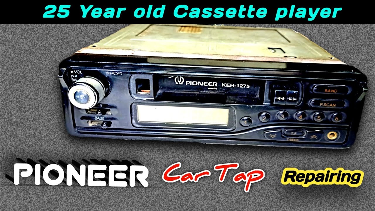 cassette player repair cassette player repair pioneer stereo