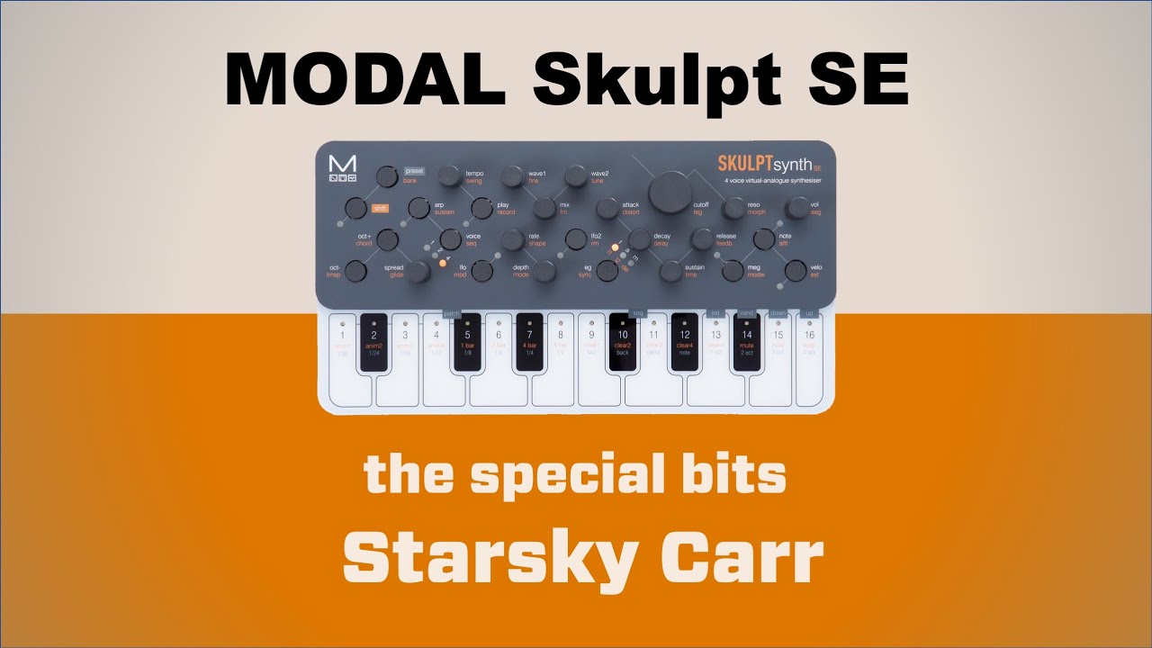 Modal SKULPT SE SECRET WEAPONS // 4 great functions that makes this tiny synth massive