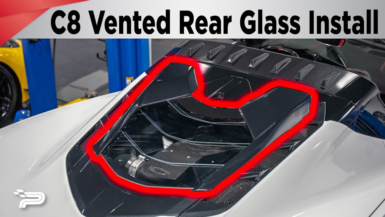 Eightless Design C8 Corvette Rear Vented Glass Install - Paragon Performance