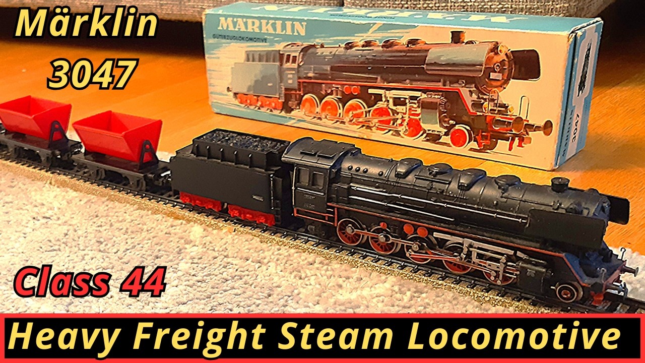 Rediscovering the Märklin 3047 Steam Freight Legend in Its Original 1965 Box