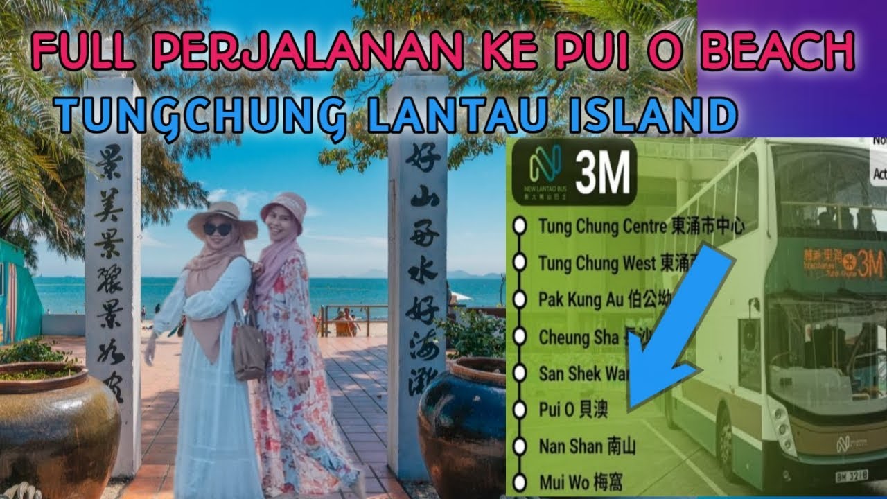 perjalanan menuju Pui O beach