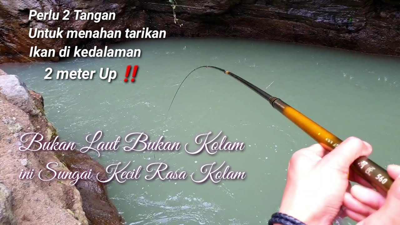 Bukan Lautan dan Juga Bukan Kolam‼️ ini Sungai Kecil Rasa Kolam‼️ #mancingnilem #nutulnilem