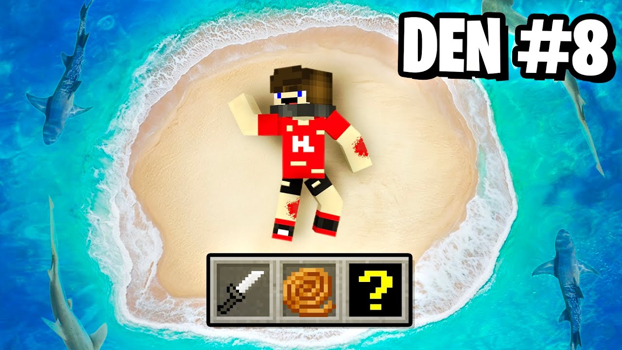 Přežij na OPUŠTĚNÉM Minecraft Ostrově…