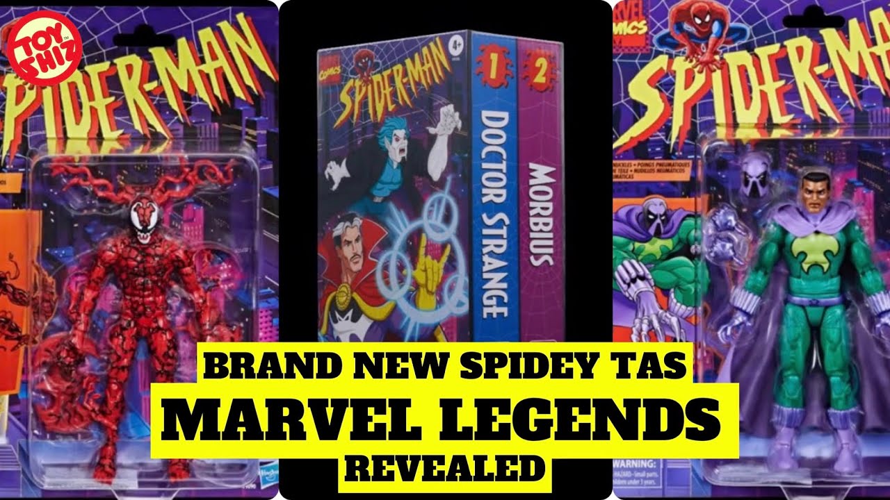 2024 NEW SPIDER-MAN THE ANIMATED SERIES MARVEL LEGENDS + MORE! REVEALED