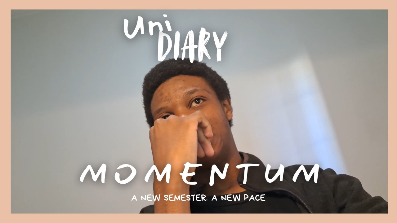 Uni Diary: Momentum | attending class,working out,minishopping haul,anime and studying 
