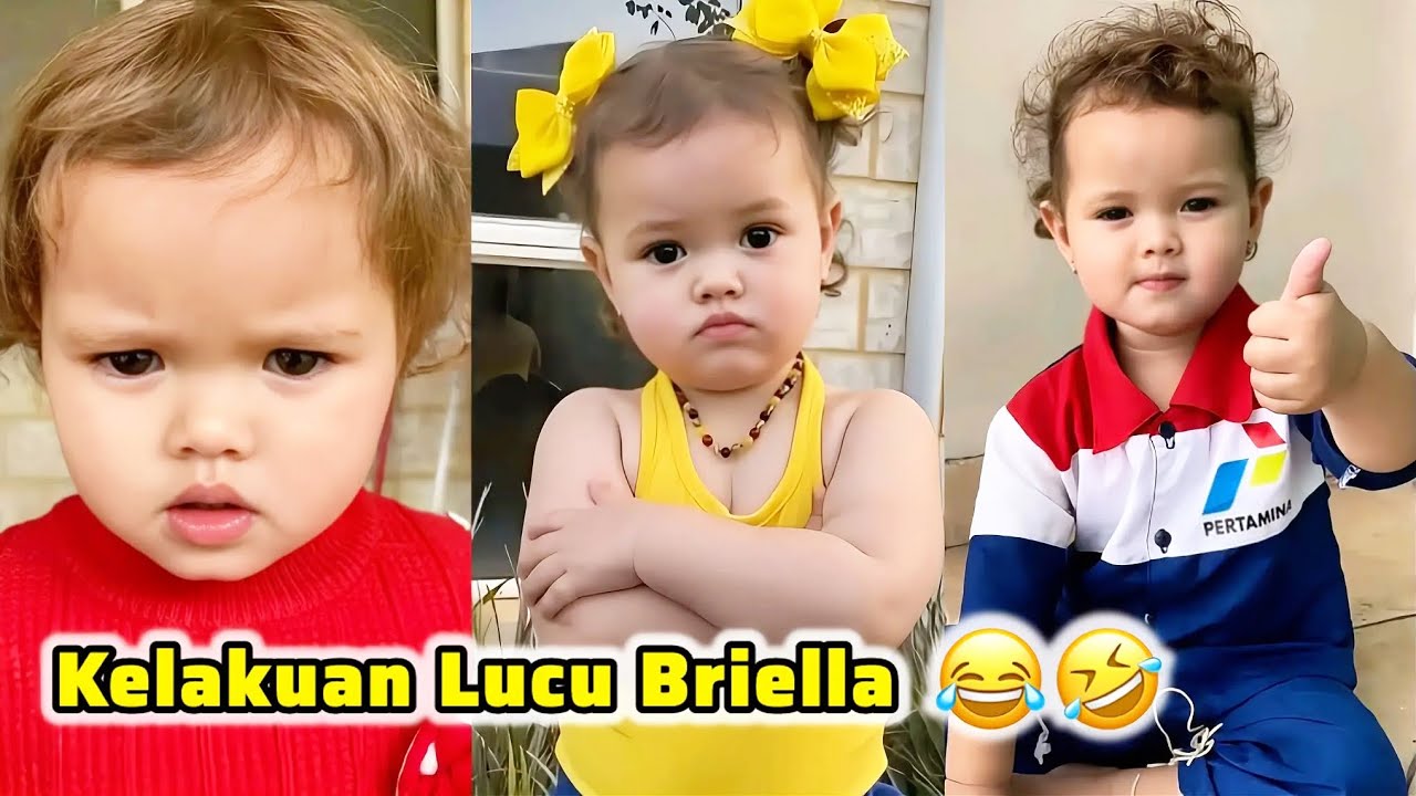 KELAKUAN LUCU BABY BRIELLA🤣 | GAYA ANDALAN BABA😍🤏