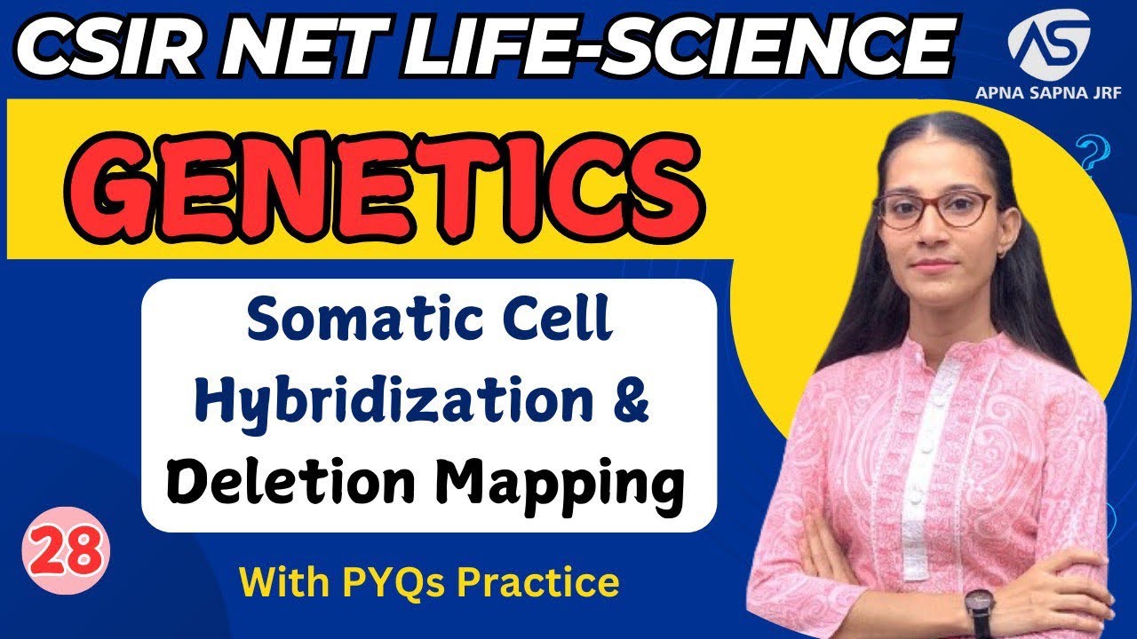 Deletion Mapping & Somatic cell hybridisation | Genetics | CSIR NET LIFESCIENCE