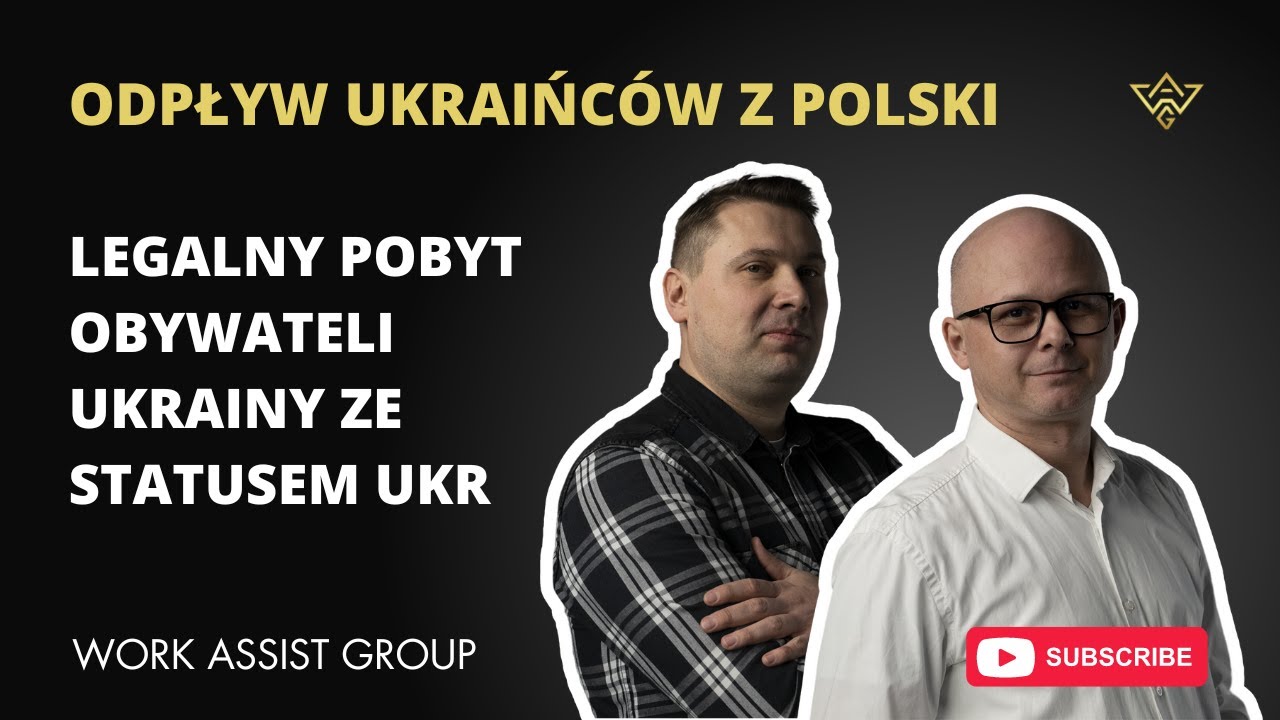 Odpływ Ukraińców z Polski. Legalny pobyt obywateli Ukrainy ze statusem UKR