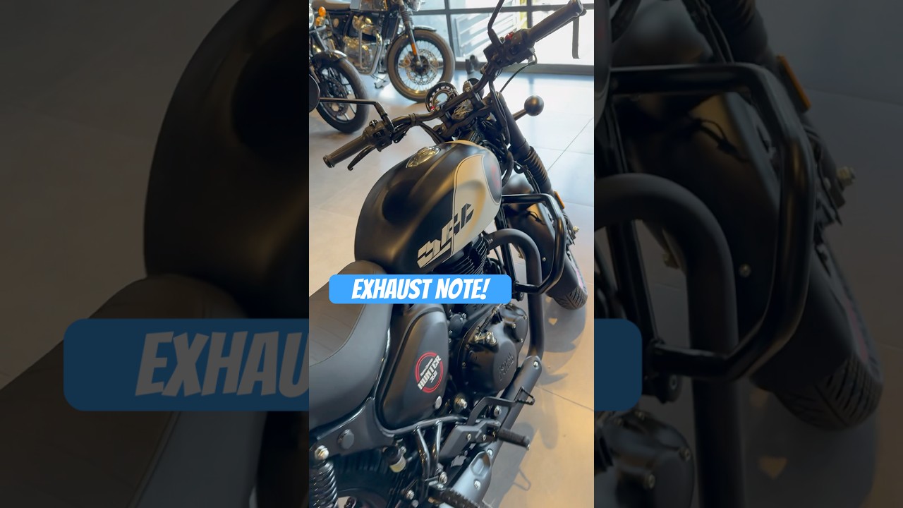 Royal Enfield Hunter 350 exhaust Noise #hunter3502025 #shorts #mrauto #exhaust sound ust