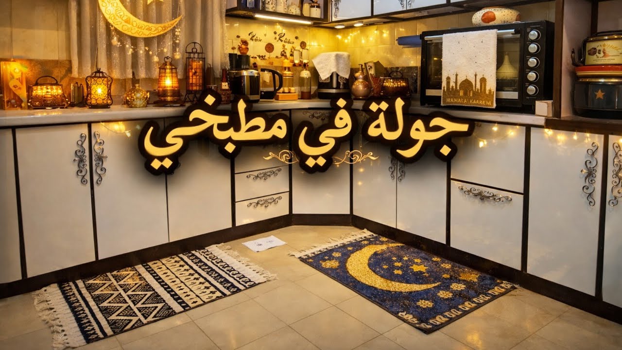 جولة في مطبخي بعد التنظيفات العميقه لشهر رمضان2026🌙