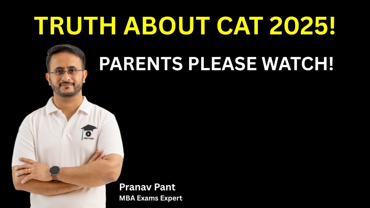 Your Child Is Not Alone: Even Toppers Struggled in CAT 2025