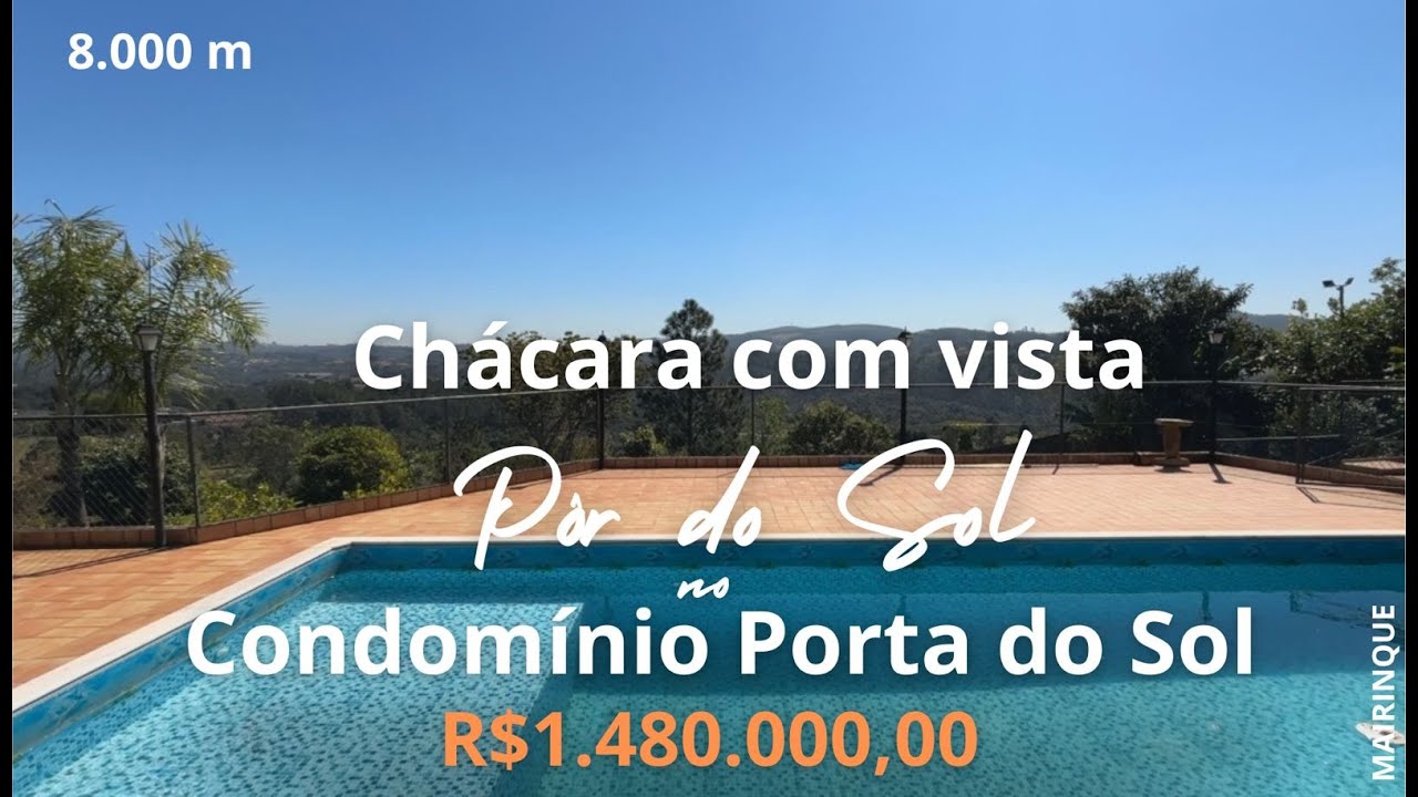 🎯 A Chácara dos Seus Sonhos com Vista Incrível no Melhor Condomínio da Região!  VD. 306