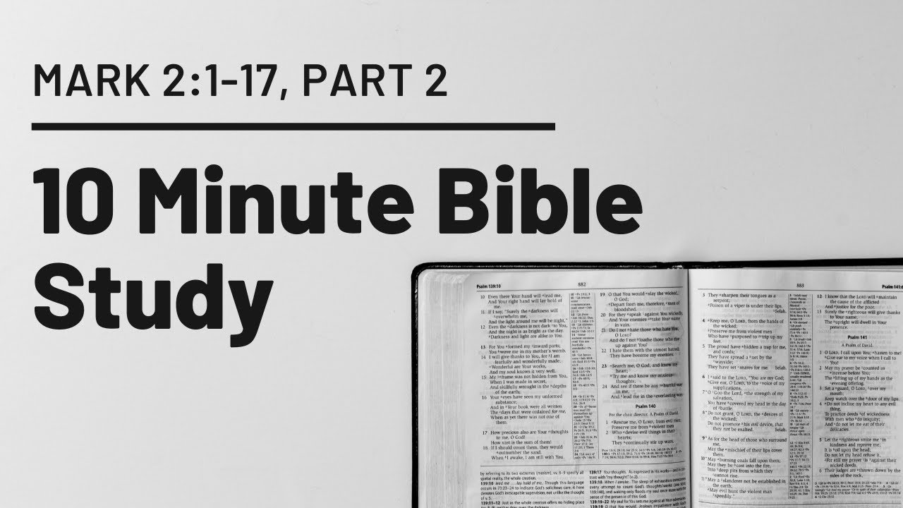 A Tax Collector and the Upside Down Kingdom // Mark 2:1-17 (Mark Ep. 05, Part 2)