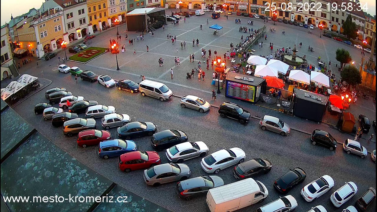 Kroměříž - Velké náměstí - Letní koncerty - 25.8.2022