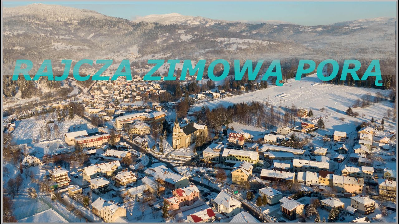 Zima w Rajczy [DRON]