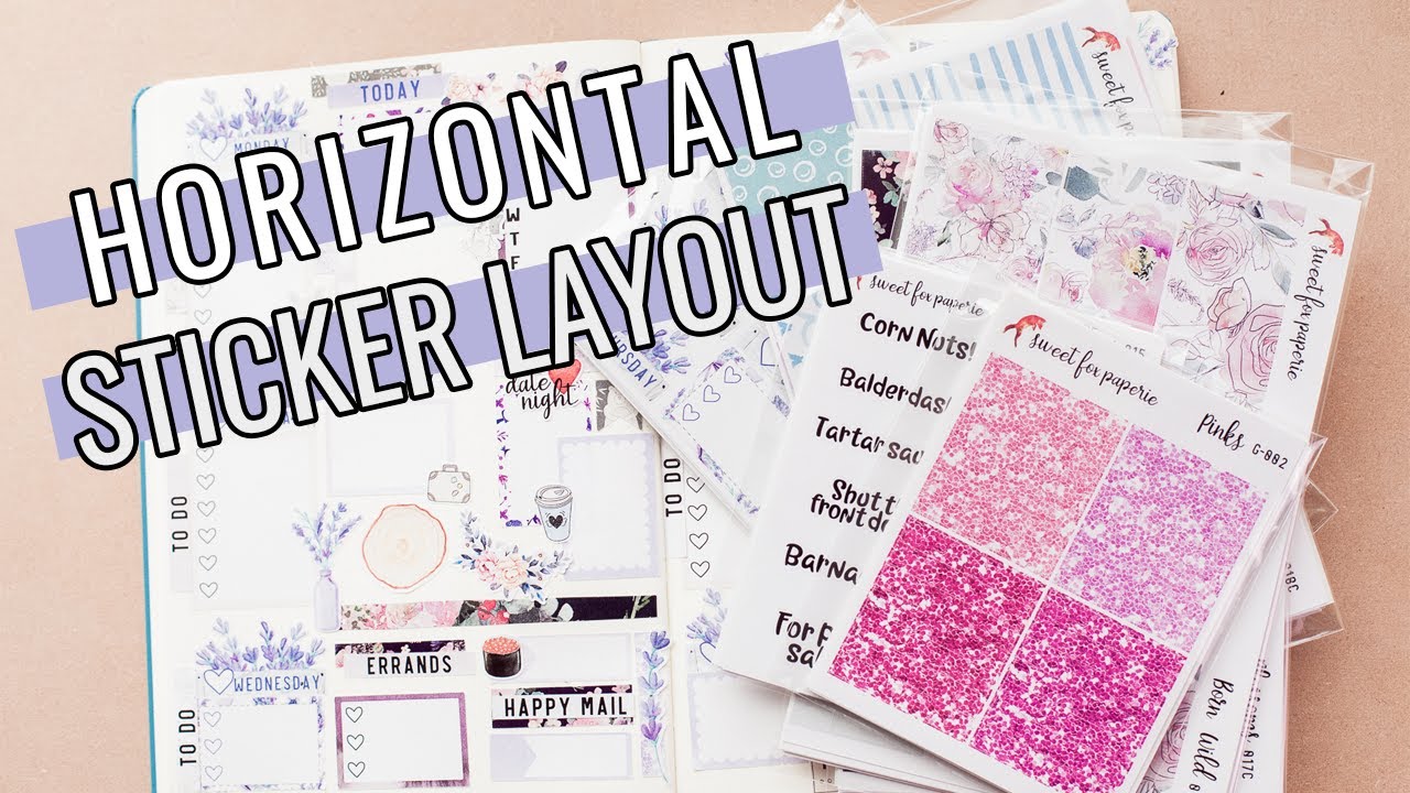 HOW TO USE LEFTOVER STICKERS | Bullet Journal Sticker Ideas Series #2