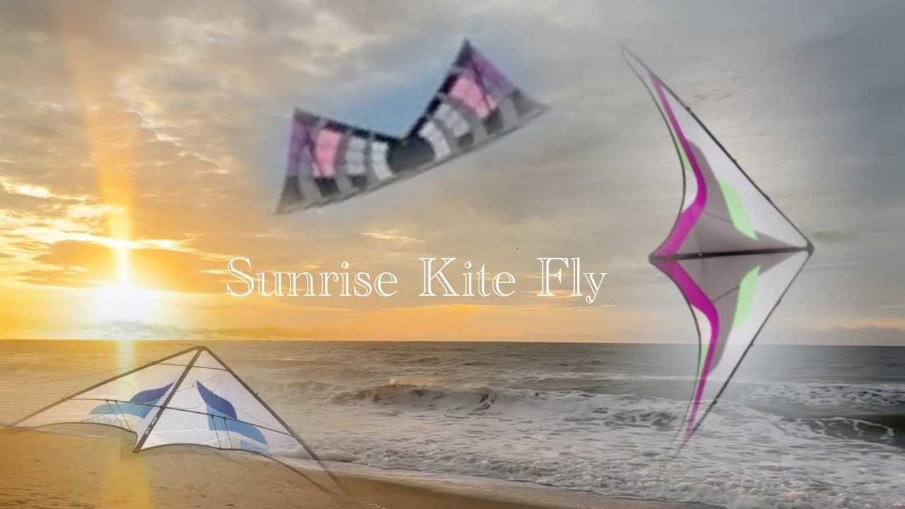Sunrise Kite Fly | Jinx & Djinn kiteforge Mid-Vent in Myrtle Beach