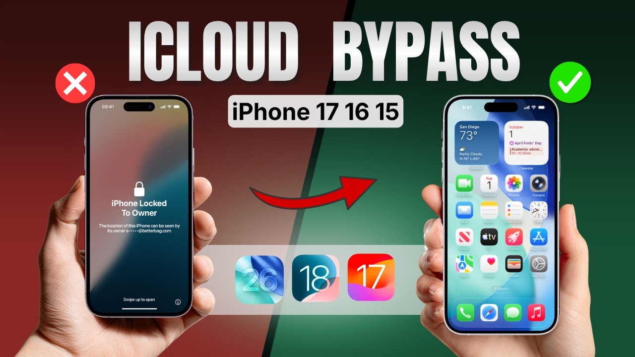 🚀Remove iCloud Activation Lock on iPhone 17,16,15 | Bypass iPhone Locked To Owner