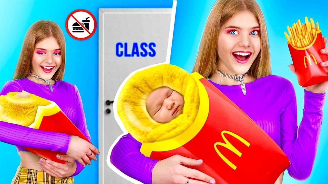 15 Способов Пронести Еду в Школу! Лучшие Лайфхаки Как не Остаться Голодным на Уроках