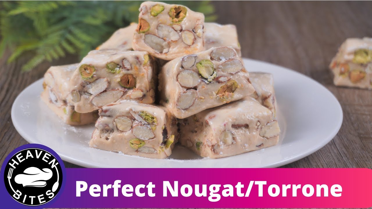 Finally, I found how to make Perfect Nougat, this Italian Torrone Recipe is great for Holiday sweet