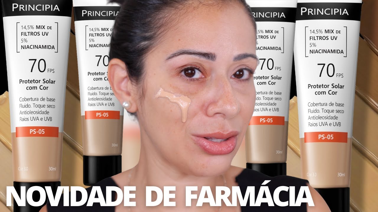 Testei O PROTETOR COM COR Da PRINCIPIA