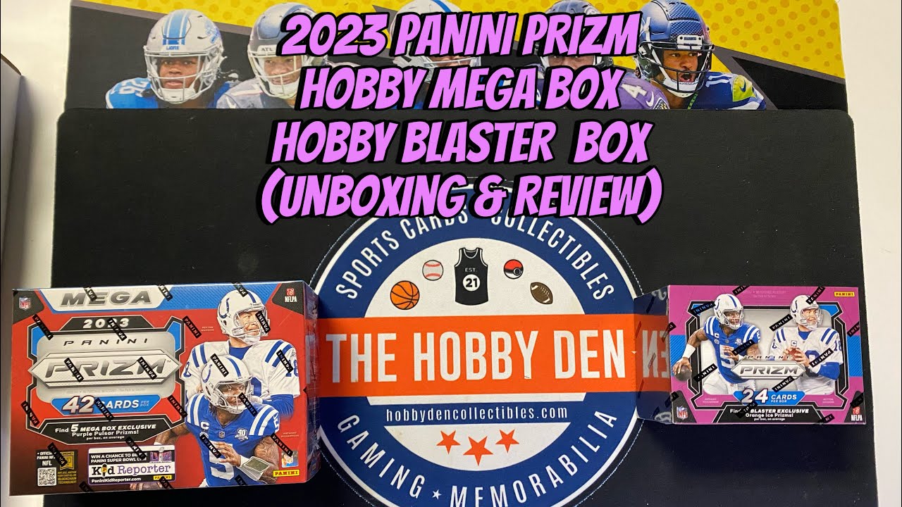 Opening 2023 Panini Prizm NFL Football Hobby Mega and Blaster boxes (Unboxing and Review)