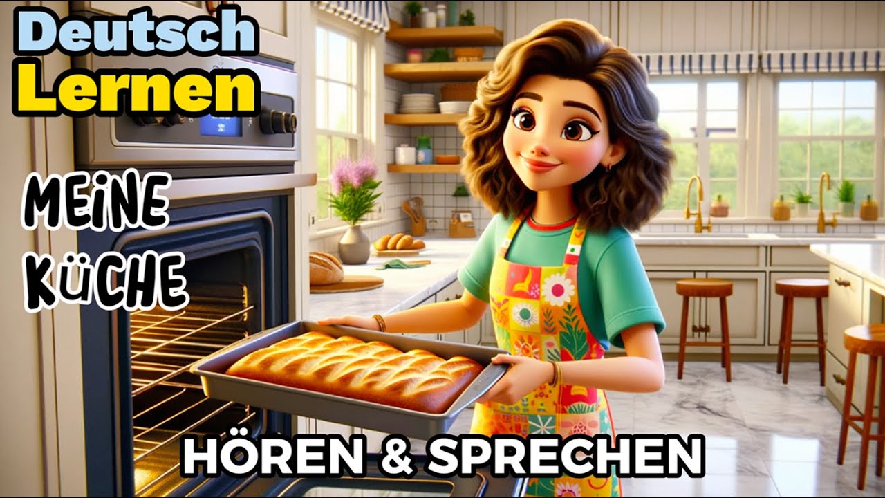 Deutsch Lernen| Meine Küche| Sprechen & Hören| Deutschkurs| Geschichte & Wortschatz