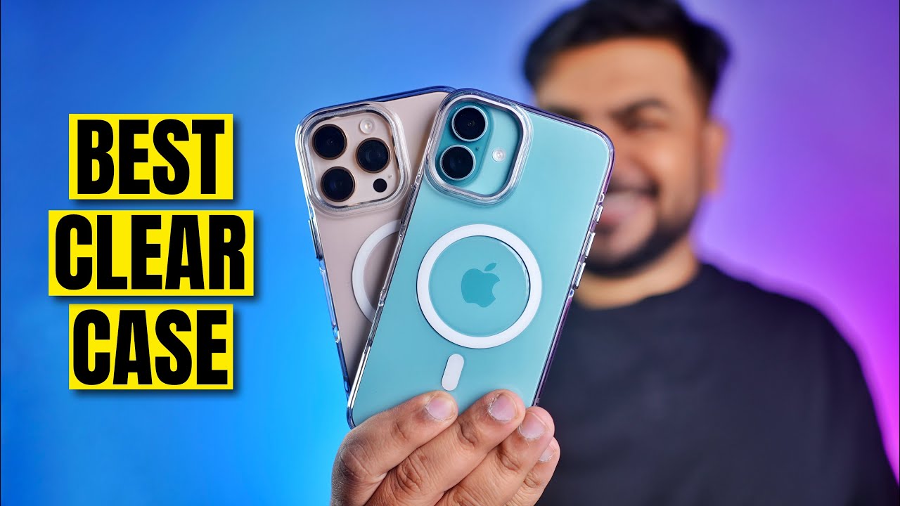 Best Clear Cases for iPhones | CASEGEAR Cases | Non Yellowing Transparent Cases for iPhone 16 Series