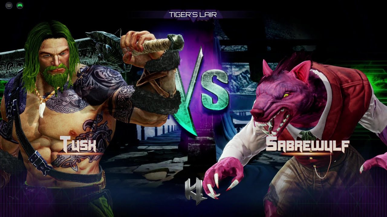 Killer Instinct - Tusk VS Sabrewulf