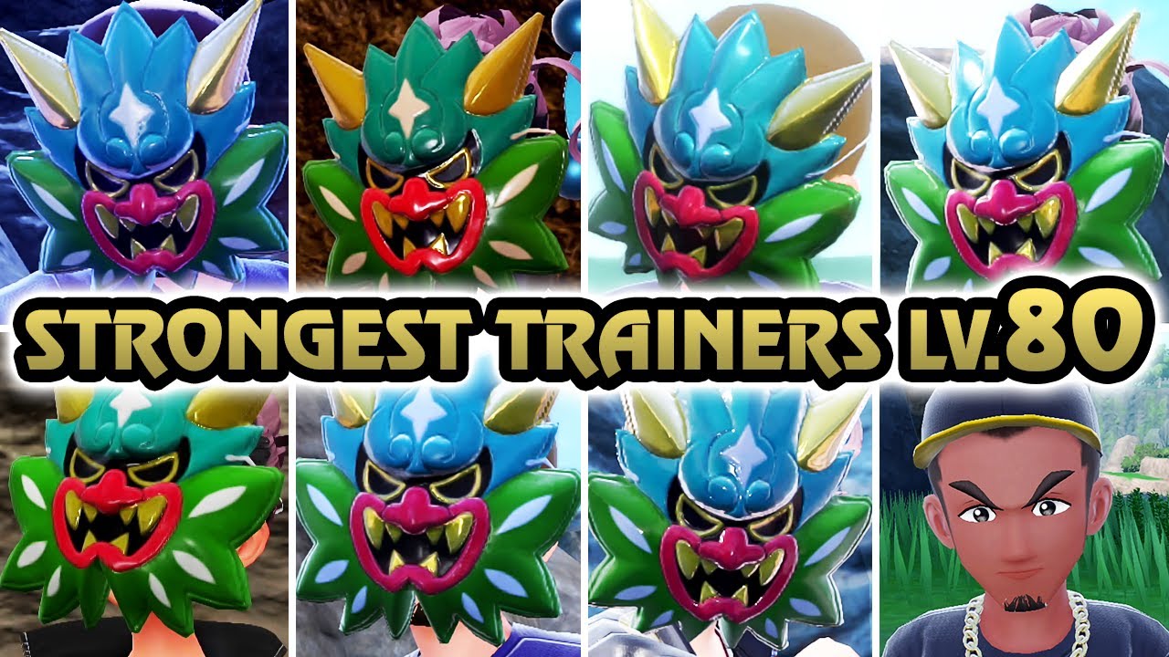 Pokémon Scarlet & Violet: The Teal Mask - All Kitakami Ogre Clan Battles (HQ)