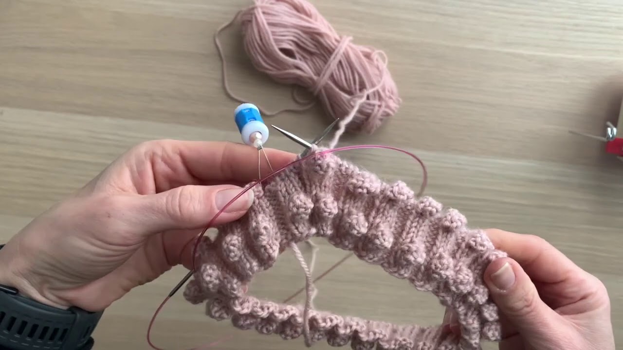 {TUTO}  Tricot : Faire des noppes (5 mailles)