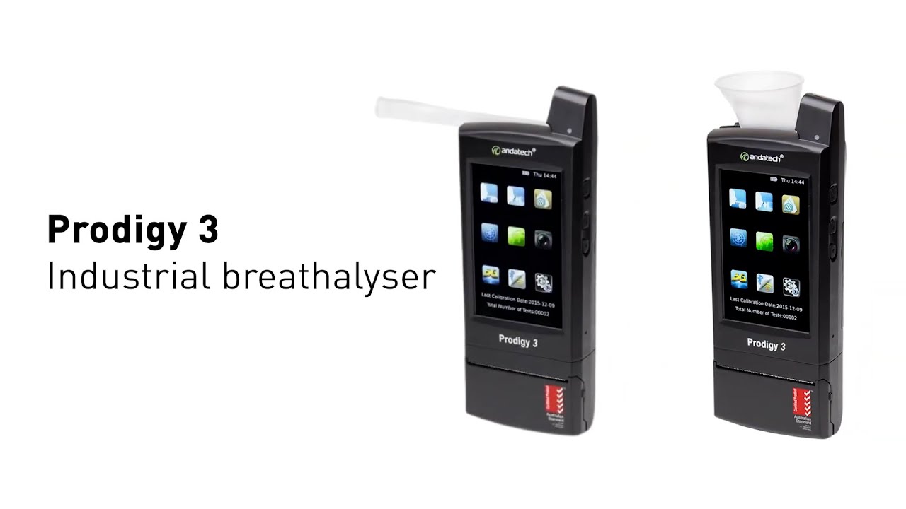 Andatech Prodigy 3 Breathalyser for Remote Alcohol Monitoring feat. Built-In Camera, Printer & GPS