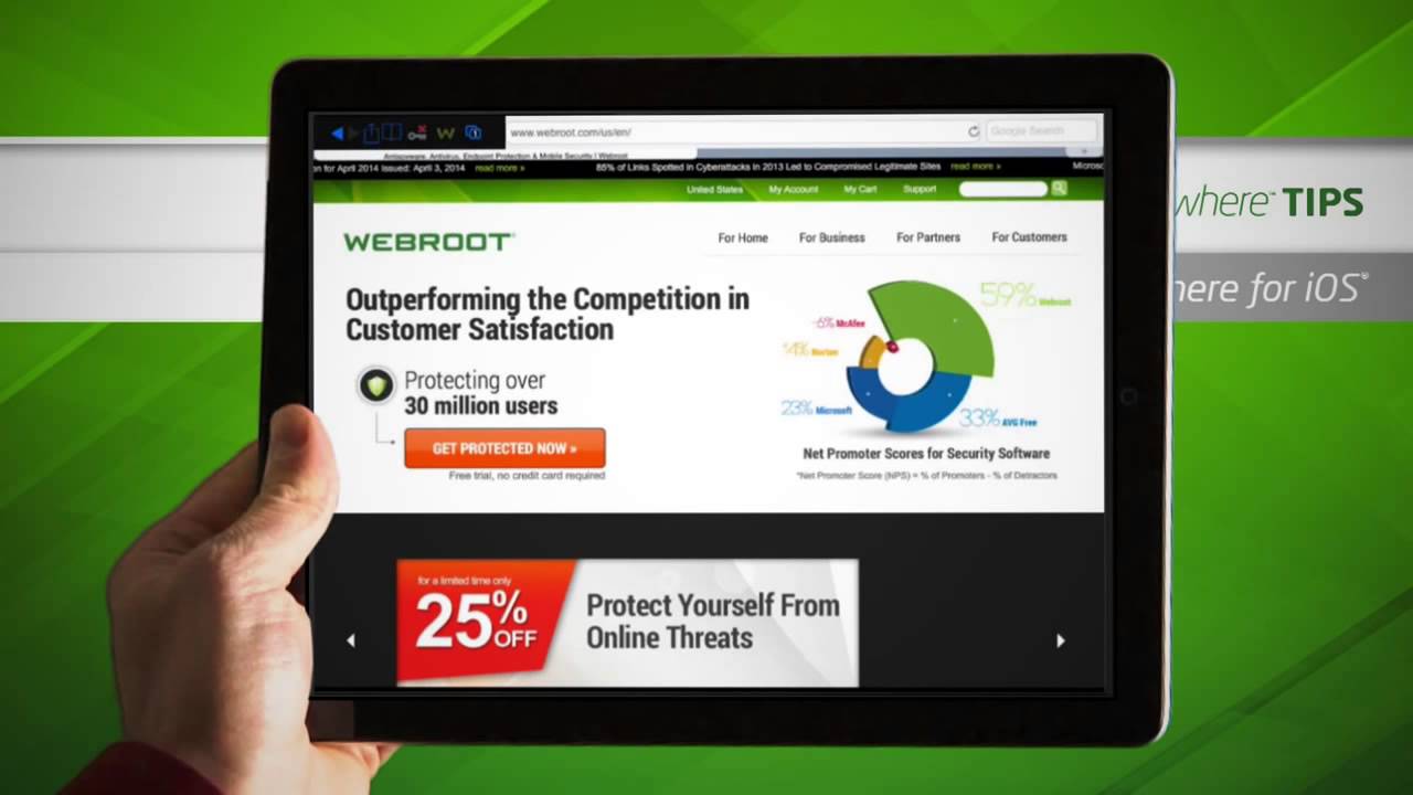 SecureAnywhere for iOS - A Webroot How To Video