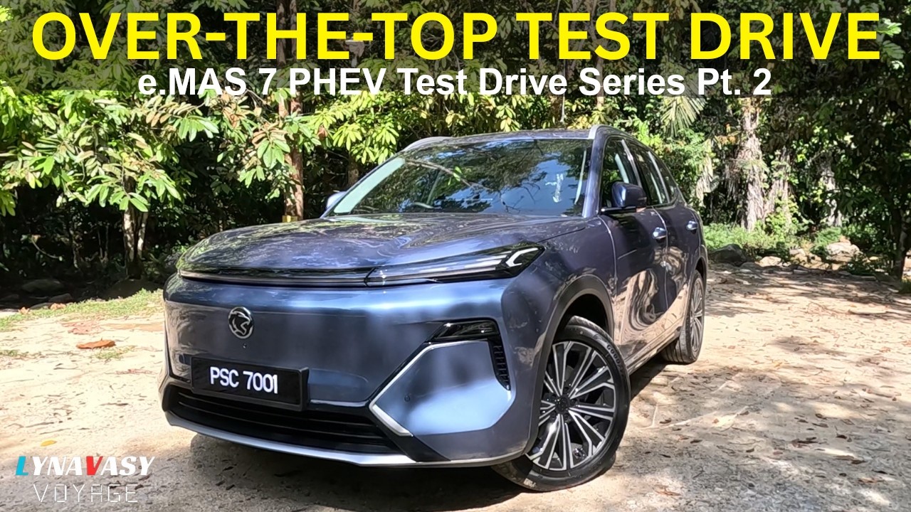 Proton e.Mas 7 PHEV vs Extreme Hill Ascent & Descent