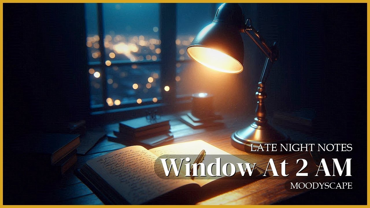Window at 2 AM 🌃🌙 — Jazz for City Silence (30 Min)