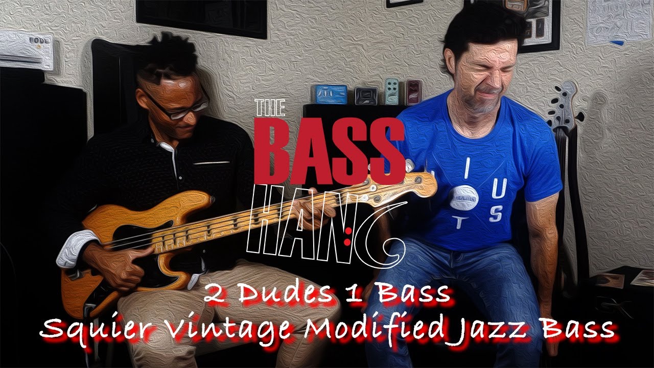 2 Dudes 1 Bass-Squier Vintage Modified Jazz Bass & Alex Bailey