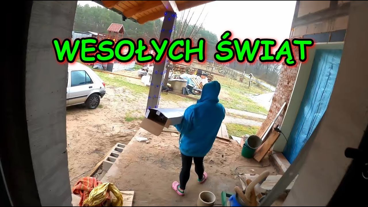WESOŁYCH ŚWIĄT,  ŻYCZENIA ŚWIĄTECZNE.    REMONT STAREGO DOMU, VLOG, BUDOWA