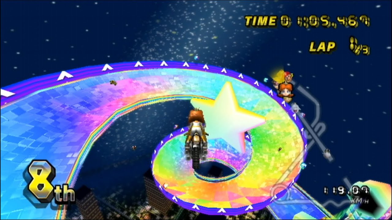 [MKWii CTGP] Custom Tracks - 200cc Rainbow Yoshi Cup (Finale)